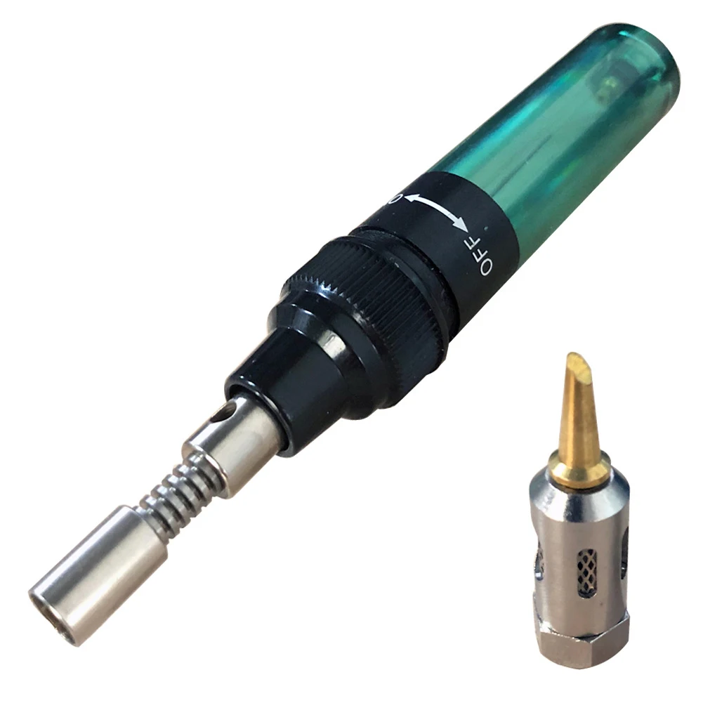 

1300 Celsius Home Professional Multifunctional Blow Torch Welding Pen Gas Soldering Iron Kit Weld Solder Pen Outdoor Burner
