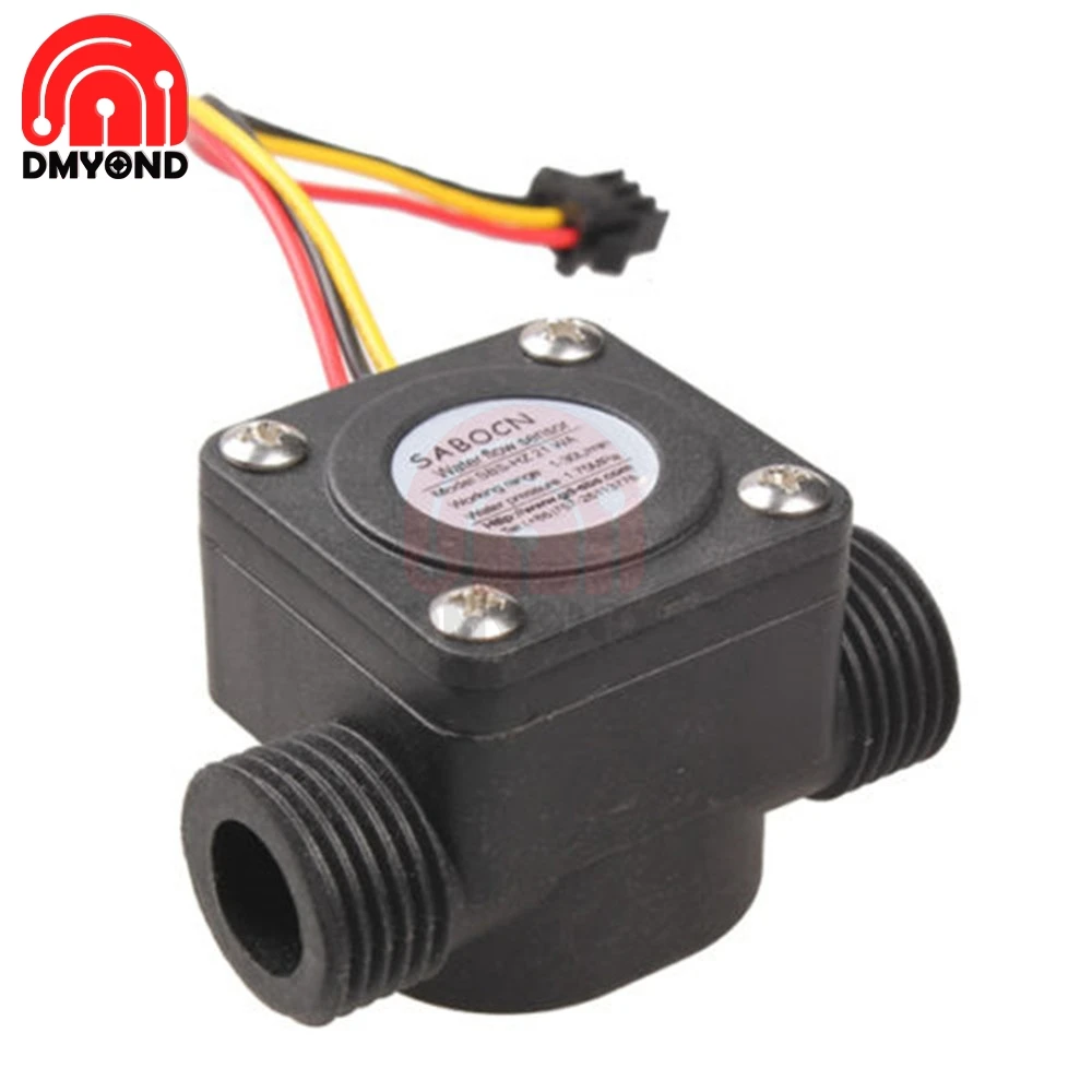 4 контроллера воды G1/2 Датчик расхода счетчик жидкости водяной переключатель 1 30