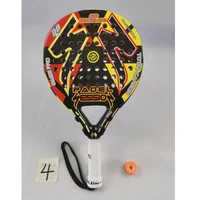 professional padel tennis racket beach racket soft face carbon fiber soft eva face paddle tennis racquet with bag cover