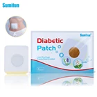 Sumifun 24 шт. = 4 пакета, диабетические травяные патчи, стабилизируют уровень сахара в крови, снижают уровень сахара в крови, медицинский пластырь D1790