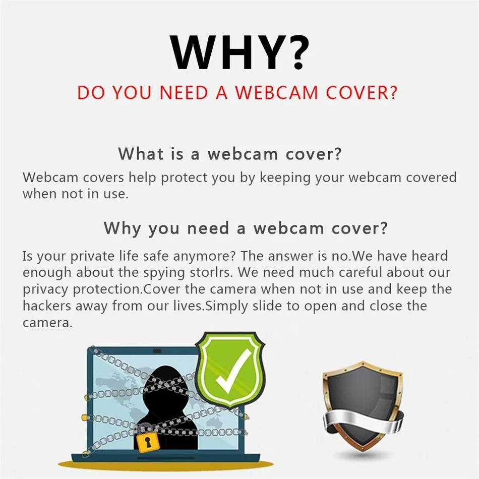 20Pcs Square Ultra Thin Lens WebCam Cover Slider Laptops Camera For Phone iPad PC Macbook Tablet Universal Privacy Sticker | Мобильные
