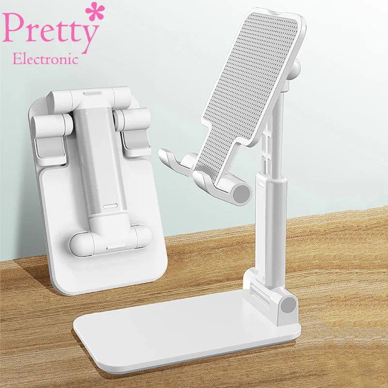 

New Arrivals Mobile Phone Holder Stand Lazy Desktop Folding Telephone Holder Stand Tablet Cellphone Universal Adjustable Holders