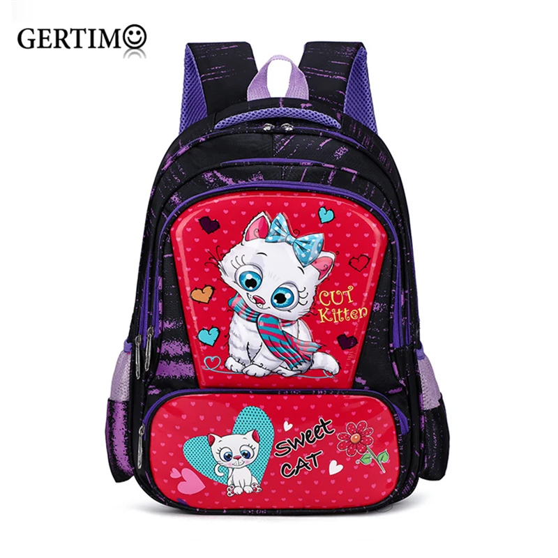 Водонепроницаемый Школьный рюкзак для девочек детские портфели начальной школы