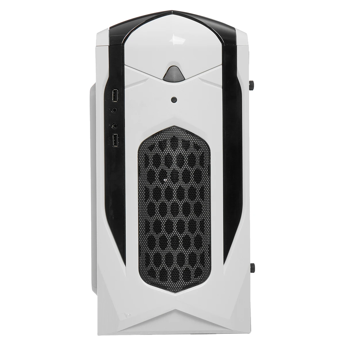 375x185x380мм прозрачная боковая панель Micro ATX Настольный ПК Компьютер чехол поддержка