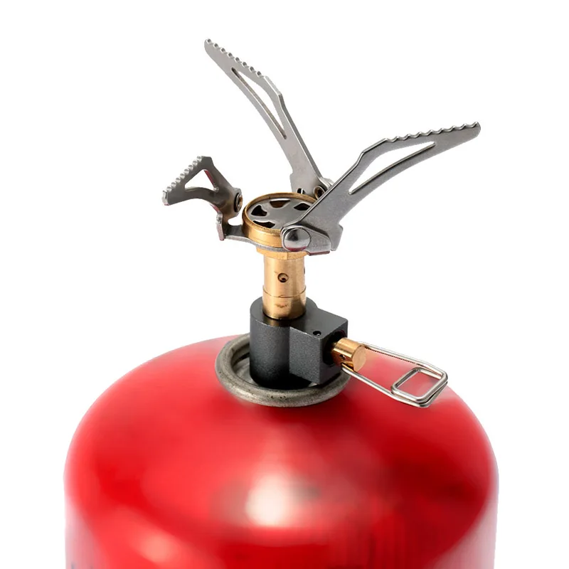 

Mini Folding Outdoor Camping Stove Gas Stove Survival Furnace Stove Cooking Picnic Gas