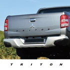 Автомобиль для MITSUBISHI TRITON L200 Задняя Крышка багажника виниловая пленка автомобильные наклейки с эмблемой переводная картинка украшение для гонок Стайлинг аксессуар