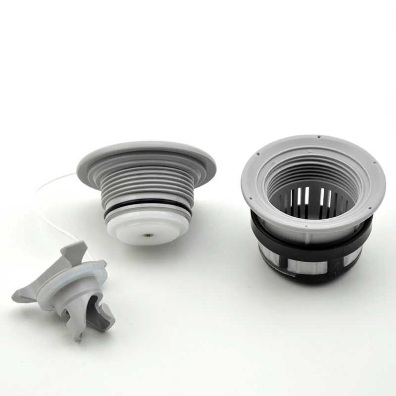 4Pcs 6 Tooth Kayak Dinghy Inflatable Boat Screw Recessed Seal Air Valve with Cap Accessories |