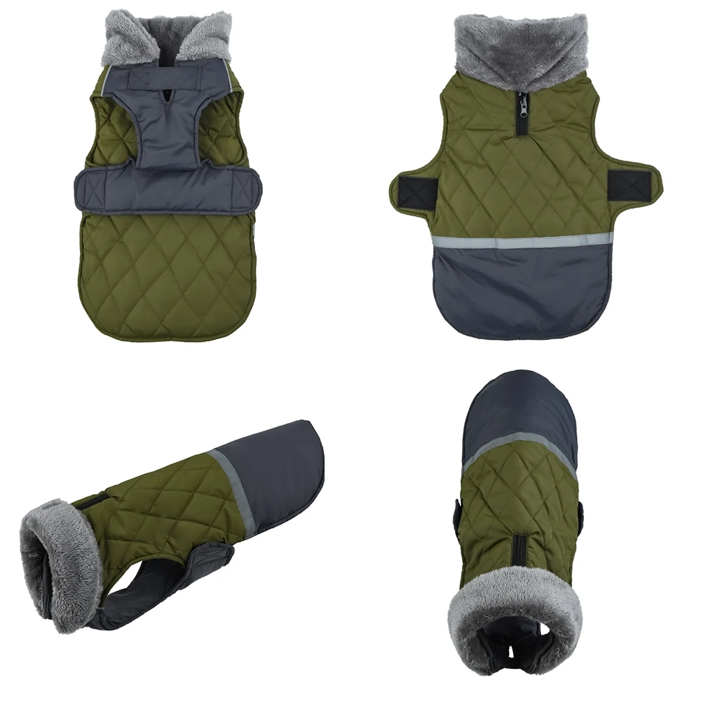 Одежда для собак Cuttie одежда маленьких зимний жилет чихуахуа роскошная зимняя