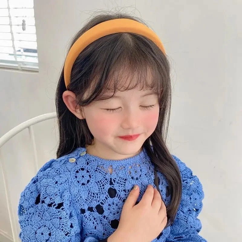 

Girl Headband Hair Hoop Cute Kids Headband Kids Children's Hairband Headwear Elegant Crude Elastic Hair Hoop Accessories