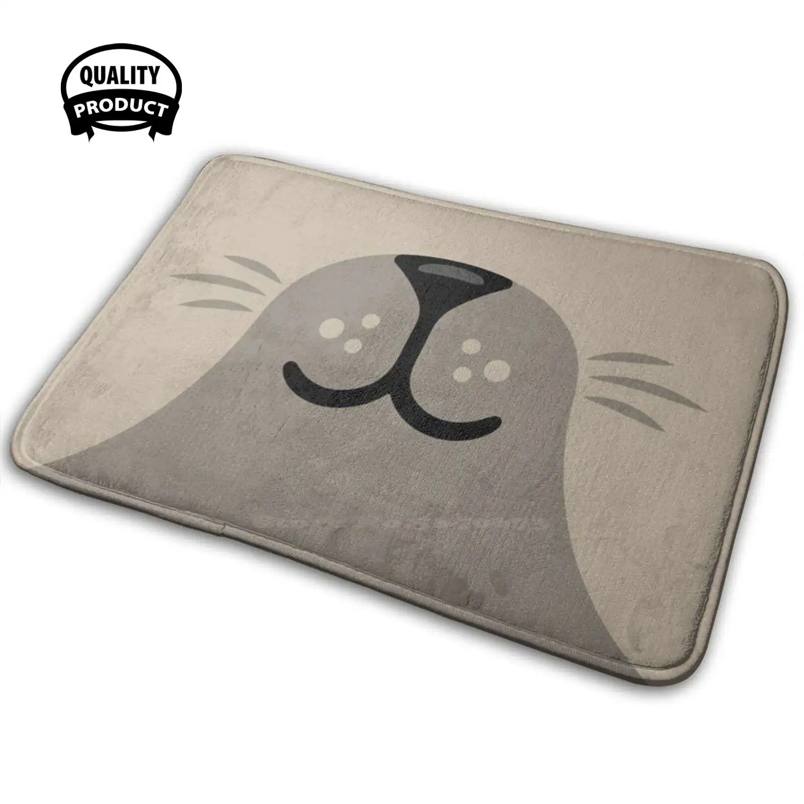 Милый Кот 3D мягкий нескользящий коврик для ванной комнаты ковер животных Аниме