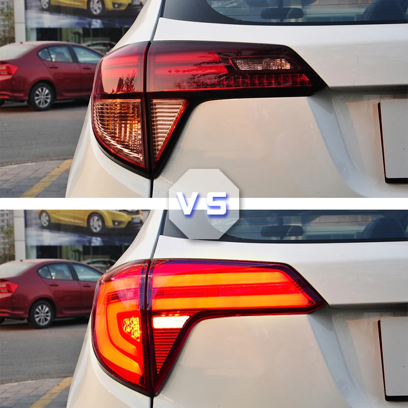 Стайлинг автомобиля задсветильник фонарь дневного света s 2014-2020 Vezel LED задний HRV