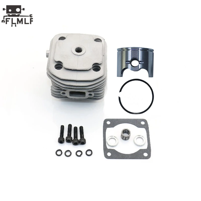 Цилиндр с 4 отверстиями 38CC и поршневой комплект подходит для двигателя 1/5 HPI ROVAN ROFUN