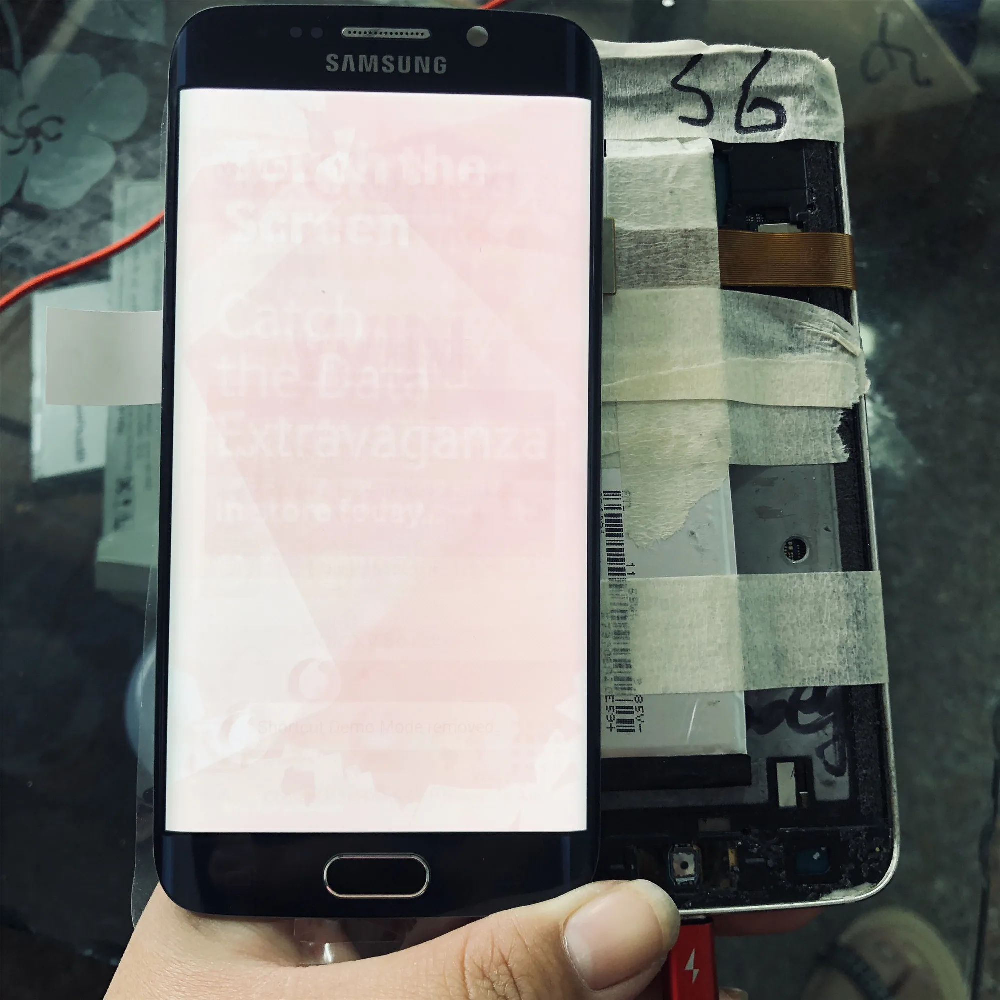 Оригинальный AMOLED-экран для Samsung Galaxy S6 Edge ЖК-дисплей 5 1 дюйма SM-G925F G925A сенсорный