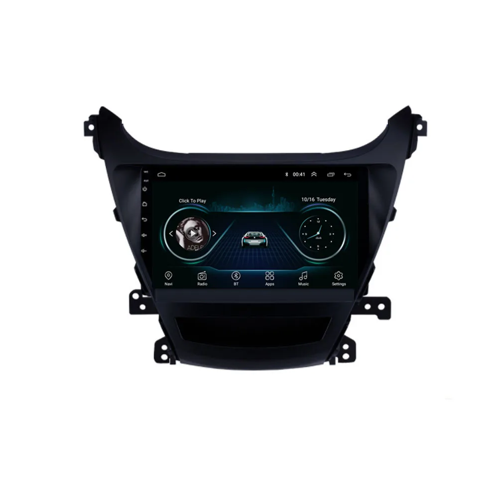 4G LTE Android 8,1 для HYUNDAI ELANTRA Avante 20112012 2013 Мультимедиа стерео автомобильный dvd-плеер навигация gps радио
