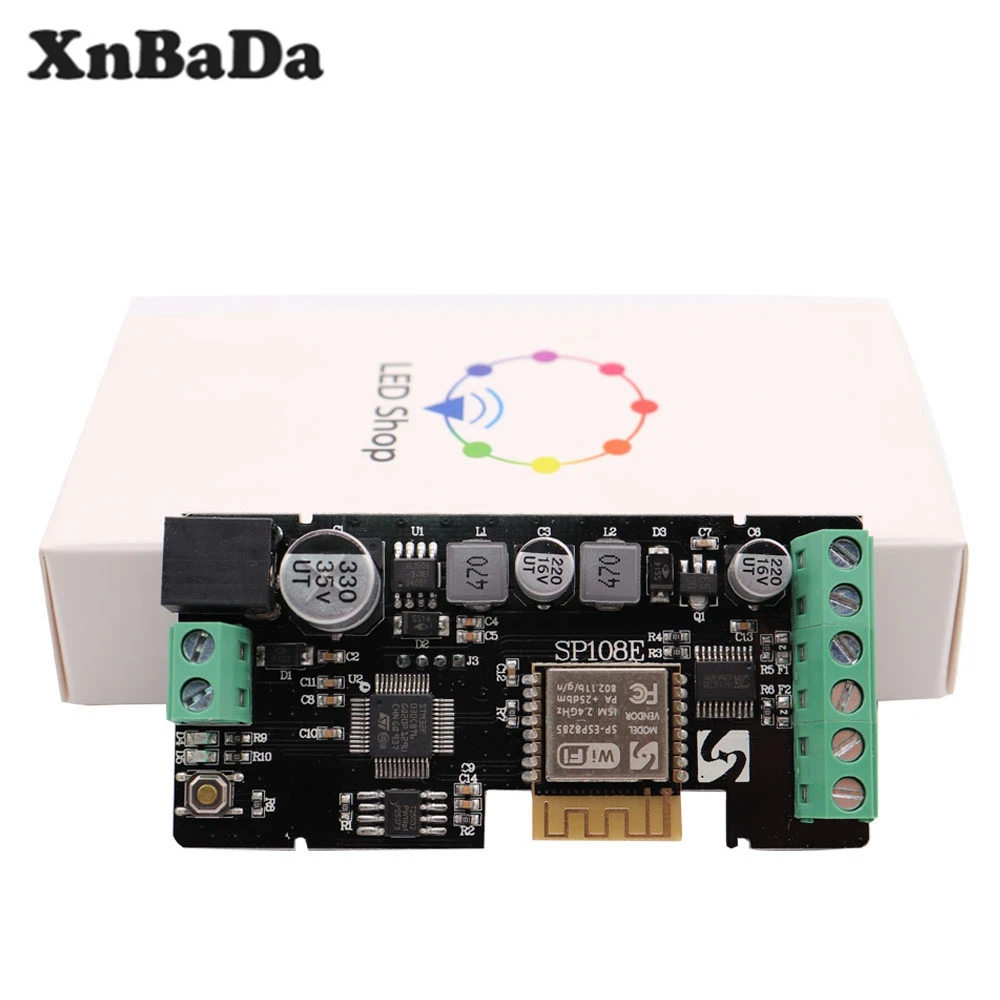 SP108E Wifi Magic Control ler WS2812B WS2811 WS2813 и т. Д. Модуль светодиодной ленты умное приложение