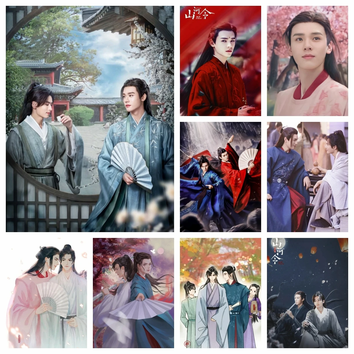 

Diamond Painting Word of Honor Shan He Ling Chinese TV 5D DIY Art Full Drill Cross Stitch Kits Mosaic Embroidery Home Decor