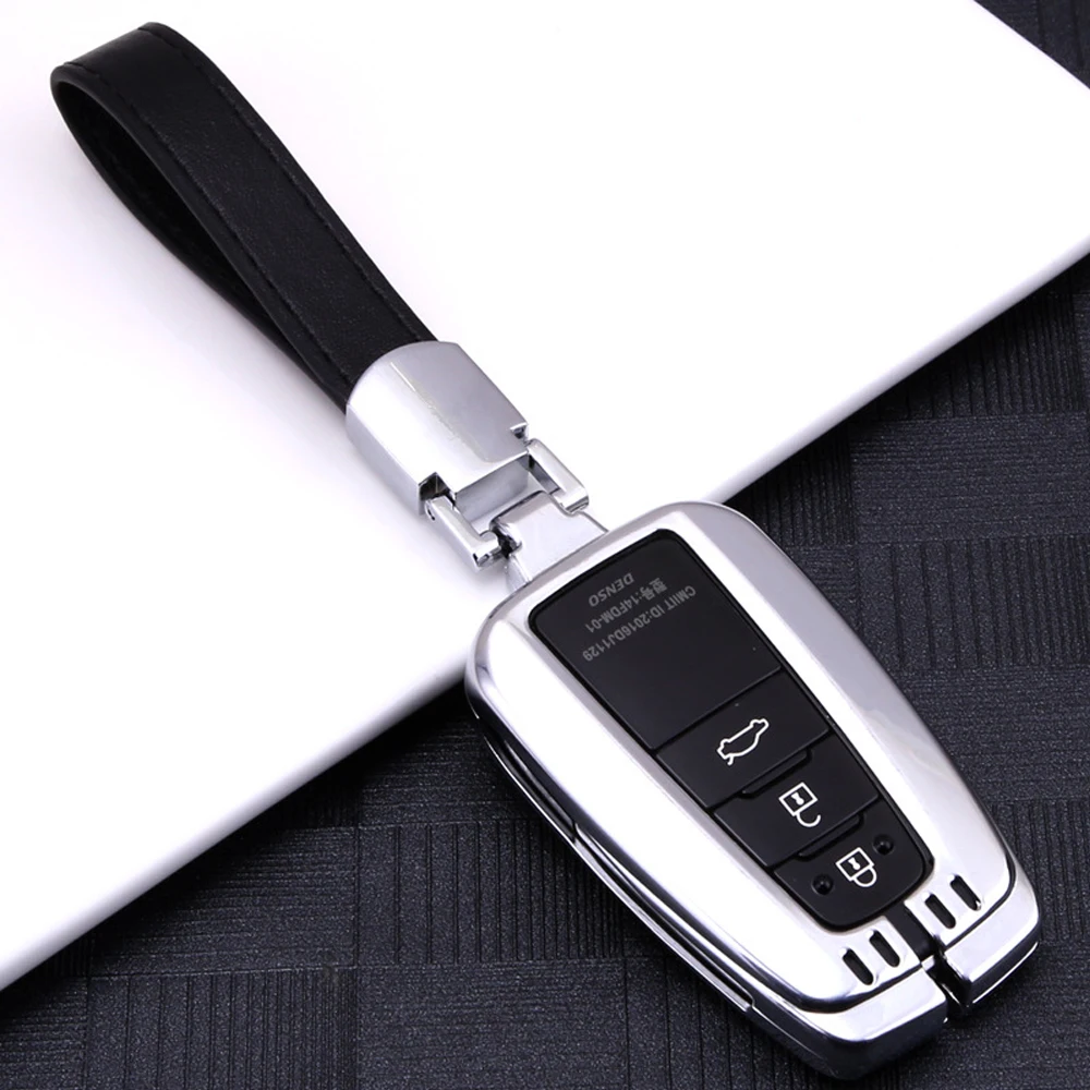 Смарт-ключ для автомобиля Fob чехол держатель аксессуары Запчасти подходят Toyota Camry