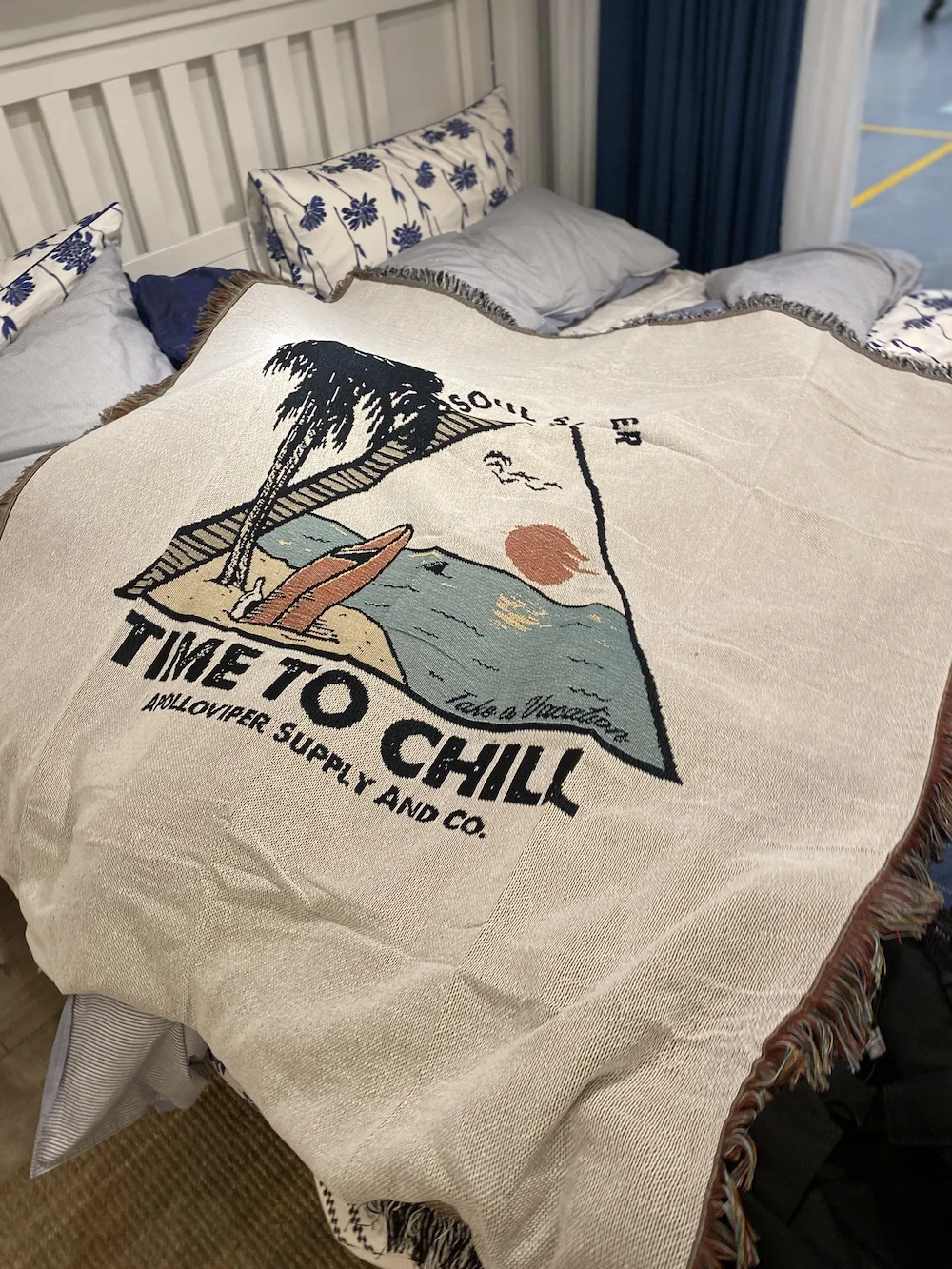 

Soul Surfing Coconut Island Holiday Leisure Blanket Sofa Blanket Wall Decoration Tapestry Blanket Office Cover Blanket Bed
