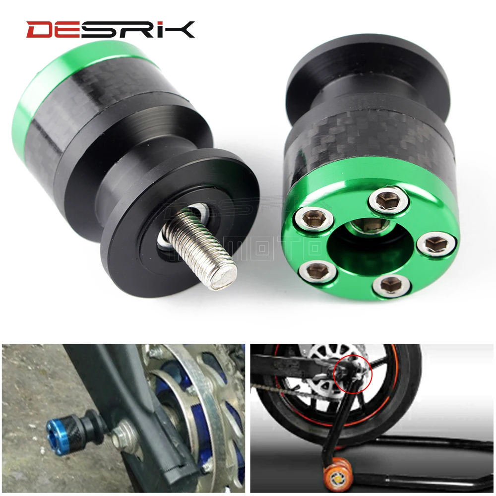 M10 аксессуары для мотоциклов катушки с подставкой винты Слайдеры KAWASAKI ER6N Z750/R Z250