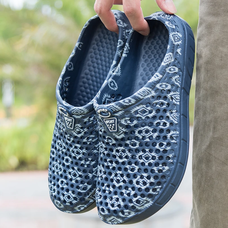 Original Classic Clogs Garden Flip Flops Water Shoes Men Summer Beach Aqua Slipper Outdoor Swimming Sandals Metallic | Спорт и