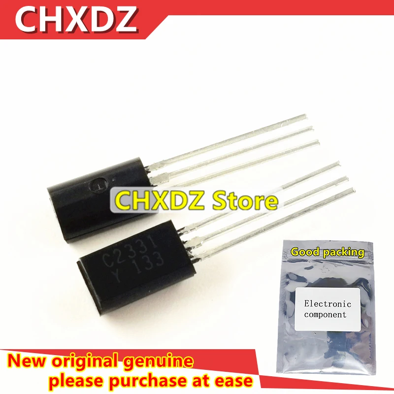 Новые и оригинальные транзисторы питания 2SC2331 C2331 TO-92L Silicon NPN 10 шт. - купить по