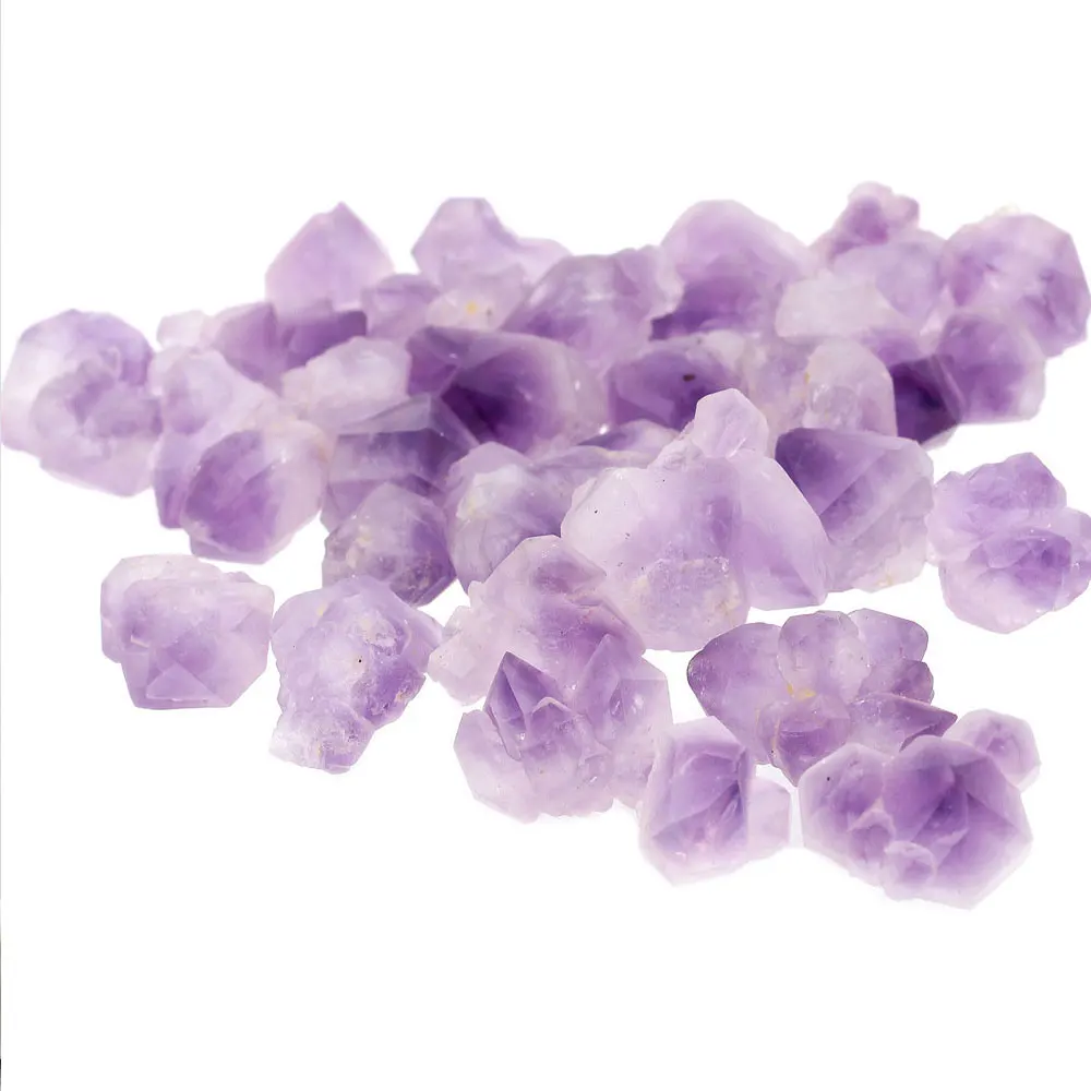 100 г натуральный аметист кварца кристалл ручной резки самородок формы