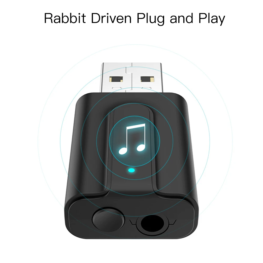 Автомобильный 5,0 Bluetooth передатчик ТВ-приемник 2 в 1 3,5 мм Aux HIFI стерео аудио USB беспроводной мини-адаптер автомобильный BT приемник