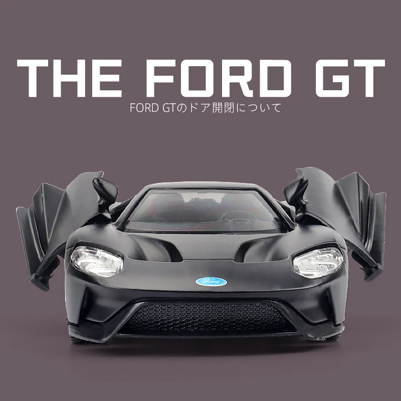 

Nicce 1:36 FORD GT Sports Car Alloy Car Model Diecast Toy Vehicle Metal Simulation Car Model Pull Back Collection Childrens Toy