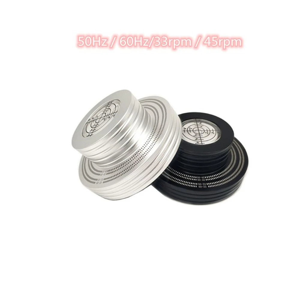 Алюминиевый проигрыватель пластинок веса пузырьковый уровень 50 Гц 60 LP виниловый