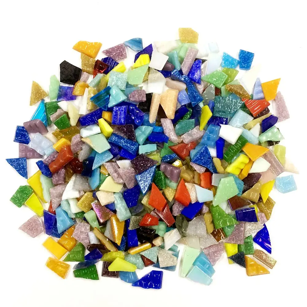 200 г креативные разноцветные мозаичные настенные материалы ручной работы