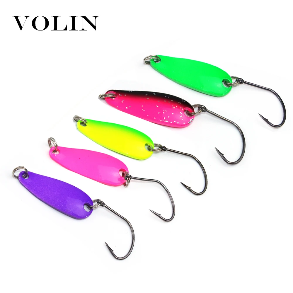 Приманка рыболовная Volin металлическая двухцветная 2 5 г шт. | Спорт и развлечения