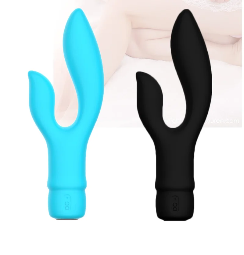 G spot двуглавый вибратор AV Массажная палка кролик лижание взрослых секс игрушка в