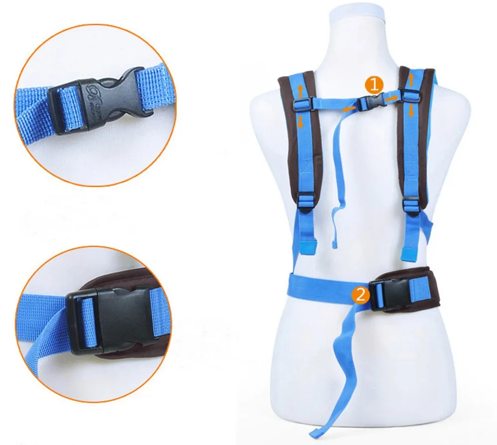 

Baby Carrier 2-30 Months Breathable Front Facing 4 in 1 Infant Comfortable Sling Backpack Pouch Wrap Baby Kangaroo Adjustable