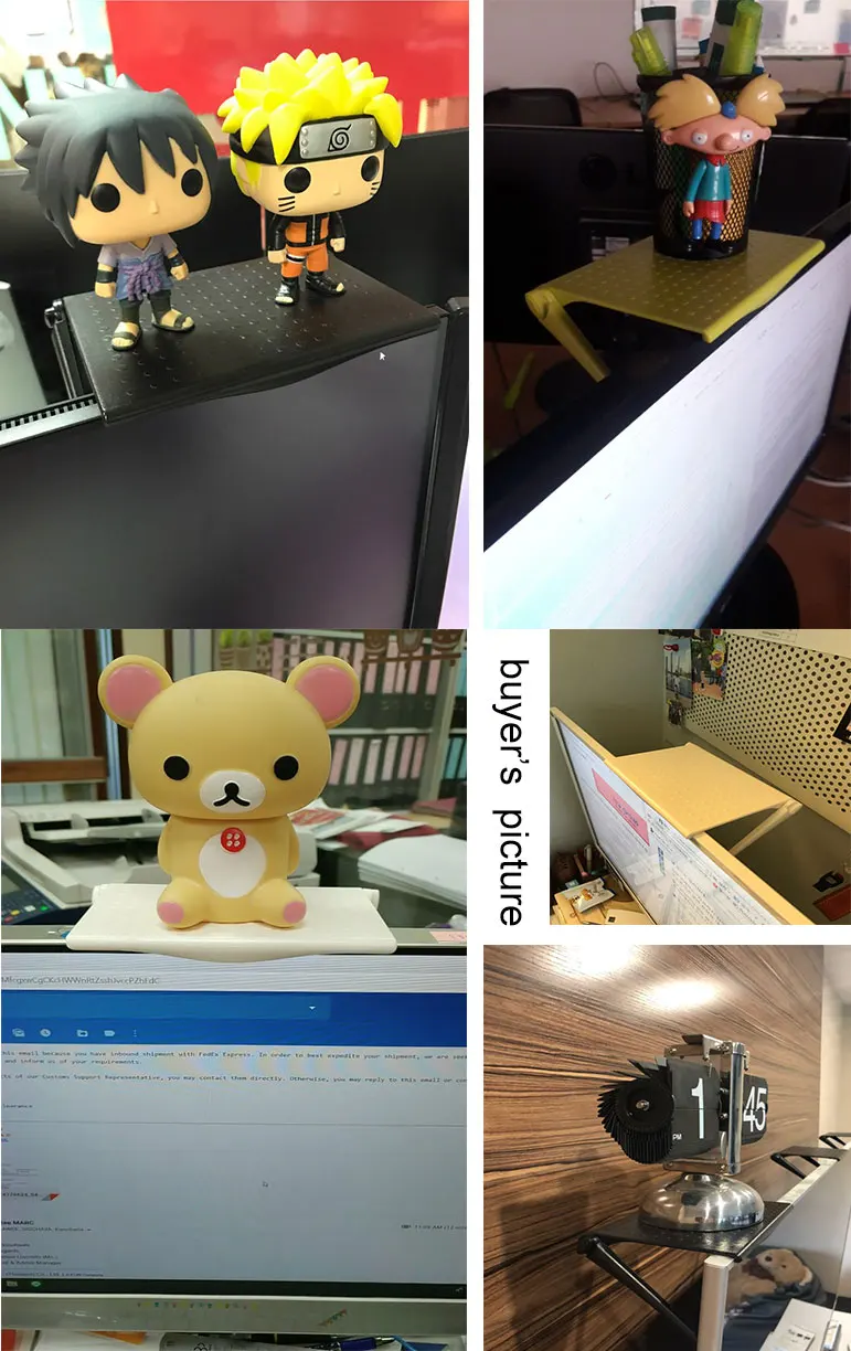 Офисный стеллаж для хранения Клип Компьютер Экран стол аксессуары органайзер