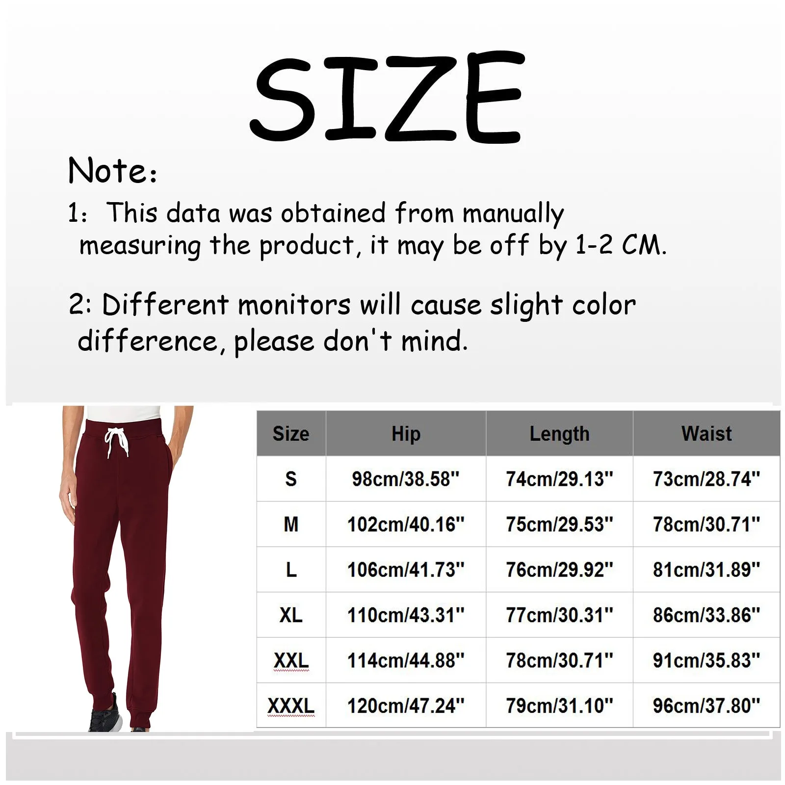 

2021 New Winter Warm Jogging Pants Men 6XL 8XL Large Size Trousers Fashion Casual Thicken Sweatpants Male Brand Men's Clothing