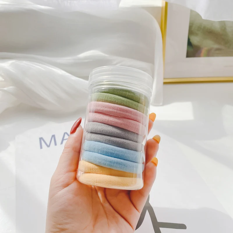 

[Xwen] Rubber Band Women Girls Ponytail Hairwear Cute Mori Simple Leather Basic Hair Rope Female Fashion Accessories OH0289