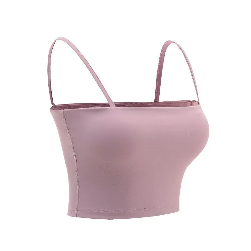 

Women's Bra Autumn Thin Strap Sports Underwear Shock-Proof Running Gather Stereotype Fitness Outer Wear Anti-Sagging Yoga Vest