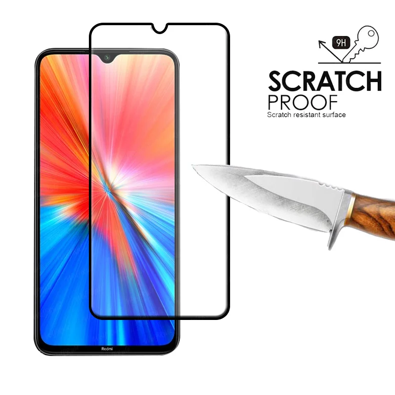 Protector de pantalla 4 en 1 para Xiaomi, cristal templado HD para Redmi Note 8, 9 S, 10 Pro, 2021-1