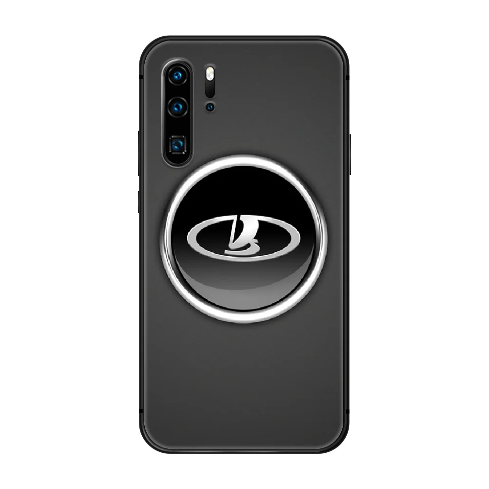 

LADA car logo Phone Case Cover Hull For Huawei P8 P9 P10 P20 P30 P40 Lite Pro Plus smart Z 2019 black cover pretty funda trend