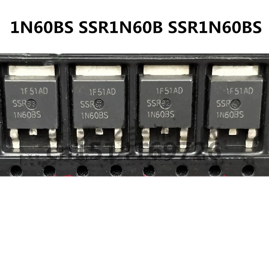 

Original new 5pcs/ 1N60BS SSR1N60B SSR1N60BS 0.9A/600V TO-252