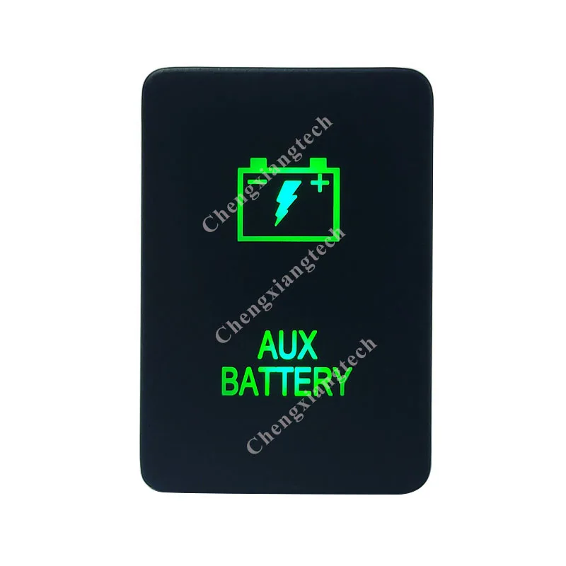 Зеленый светодиодный переключатель сделай сам 12 В 3 А кнопка включения и