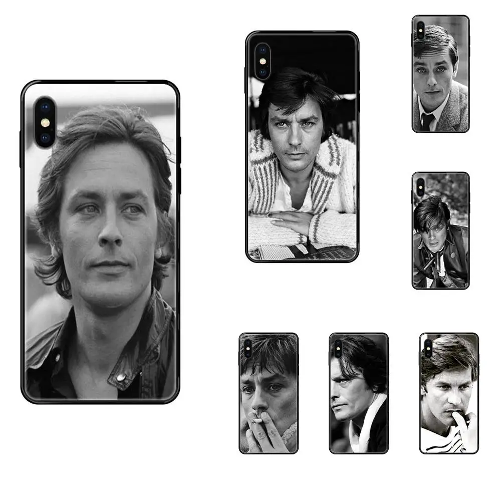 Ален Делон для Galaxy A5 A6 A7 A8 A10 A10S A20 A20S A20E A21S A30S A40 A50 A70 A71 A70E 2017 2018 мягкие Лидер продаж |