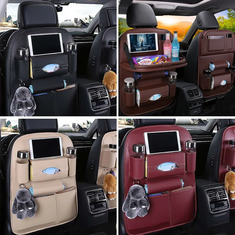 Органайзер для заднего сиденья автомобиля сумка хранения автомобильных