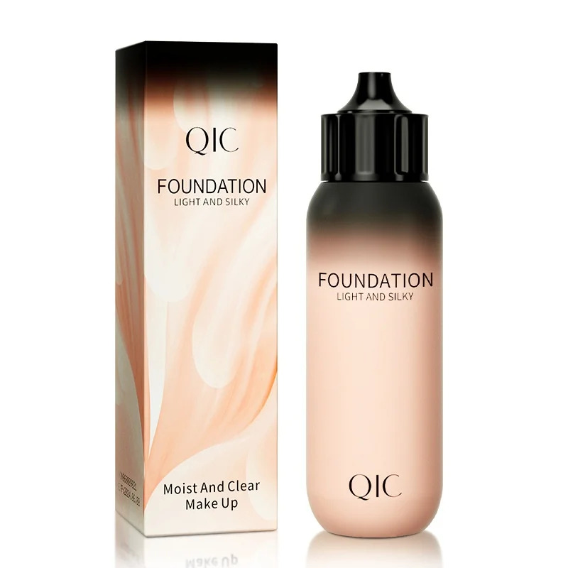 

New Make Up Liquid Foundation Lady Universal Concealer Moisturizing Whitening Brightening Small Baby Bottle Liquid Foundation