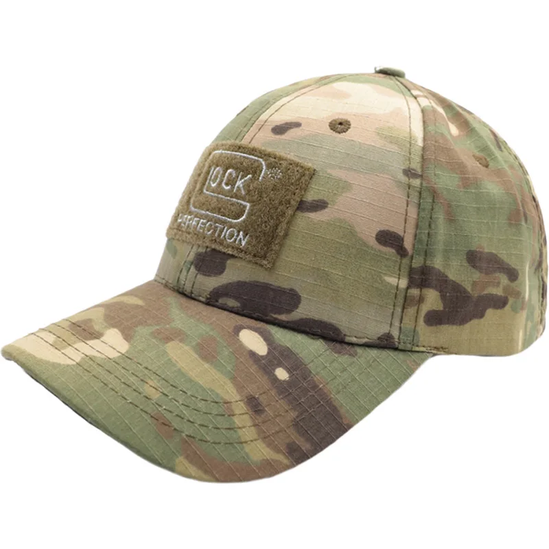 

Embroidery Letter Baseball Caps Outdoor Climbing Hip-hop Hat Cotton MilitaryTactical Cap