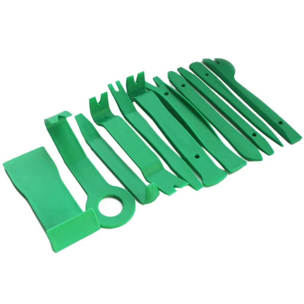 

11pcs Plastic Pry Tool Trim Dashboard Door Clip Panel Removal Installer Opening Repair Tool for PC Phone Disassembly Set