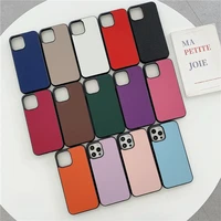 luxury fashion lychee pattern couples soft case for iphone 11 12 pro max 7 8 plus xr x xs se 2020 pu leather phone cover fundas