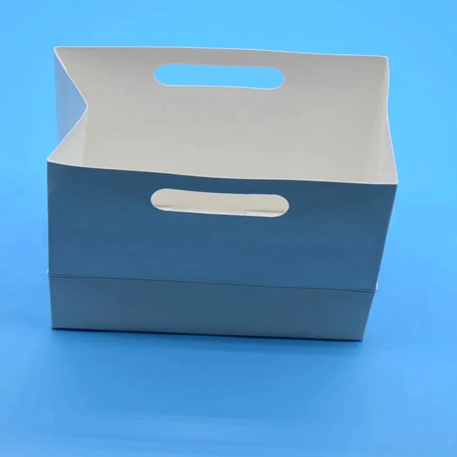 

Free Shipping 10pcs/lot Customized Design White Gift Bag by epacket