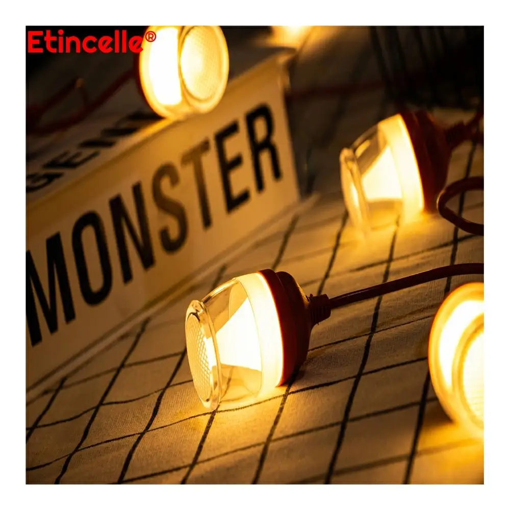 

new Street garland Festoon outdoor wedding decoration holiday lighting string house Led bulb waterproof party terrace and garden