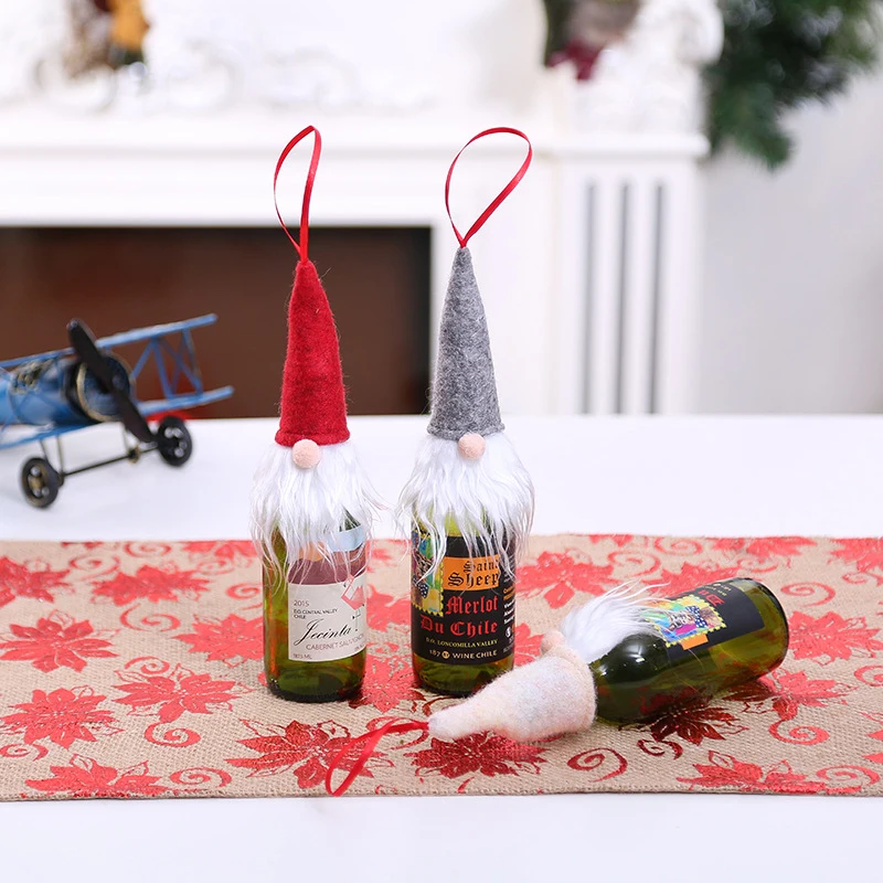3 шт. крышка для бутылки вина в виде бороды Санты шведского гнома | Дом и сад